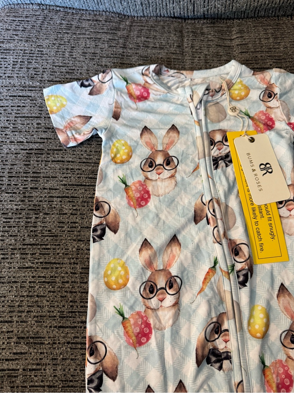 Bums & Roses Bamboo Romper - Picture 5 of 8